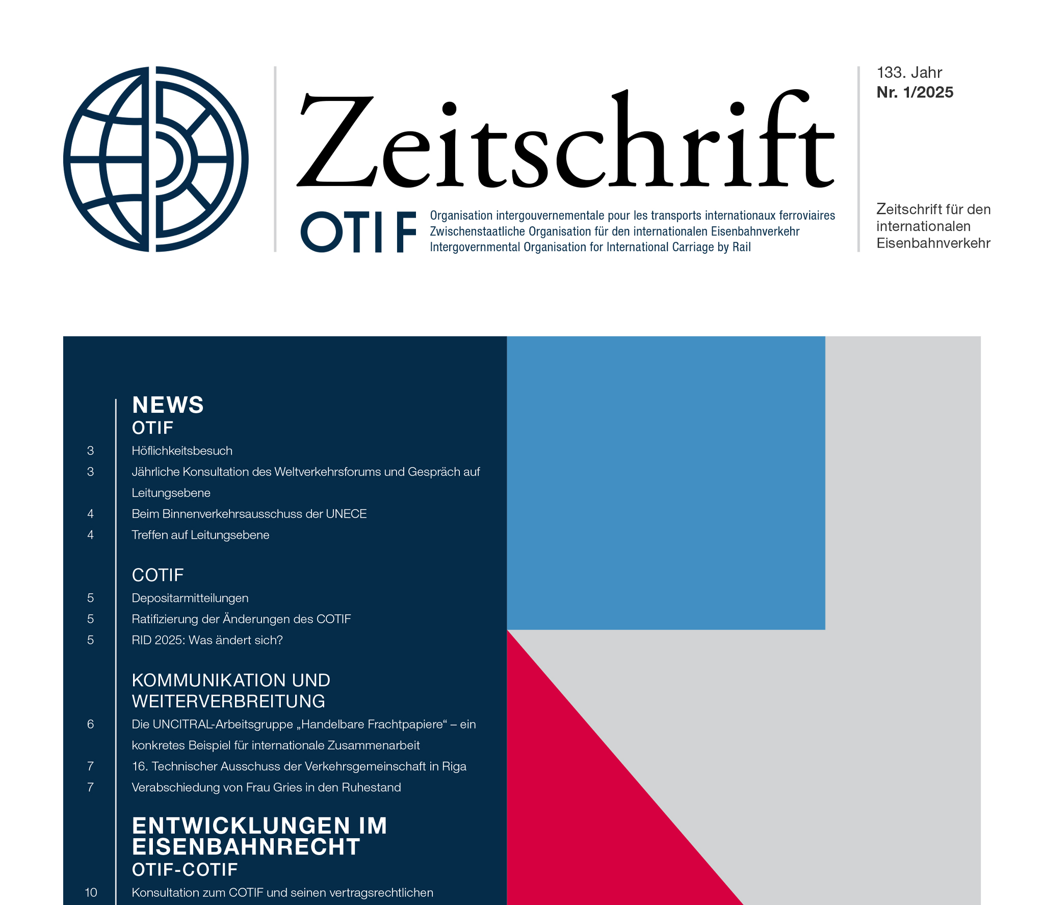 Zeitschrift 133. Jahr : Nr. 1 2025